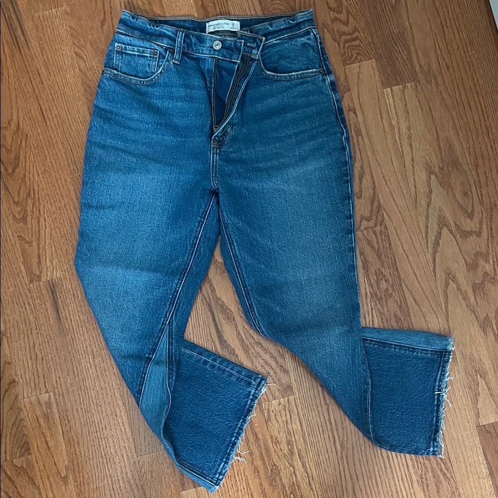 A&F kick flare jeans